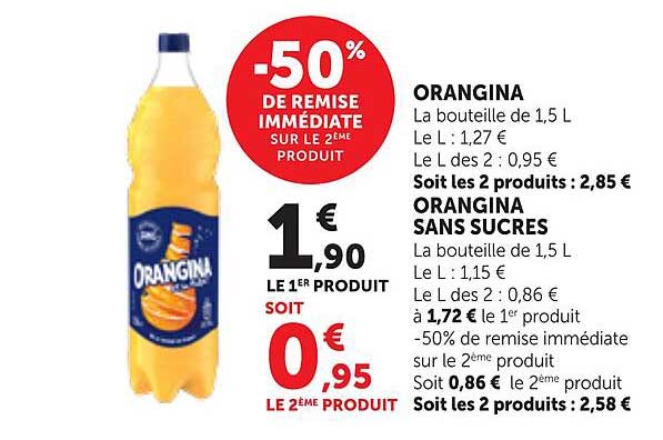 -50% DE REMISE IMMÉDIATE SUR LE 2ÈME PRODUIT