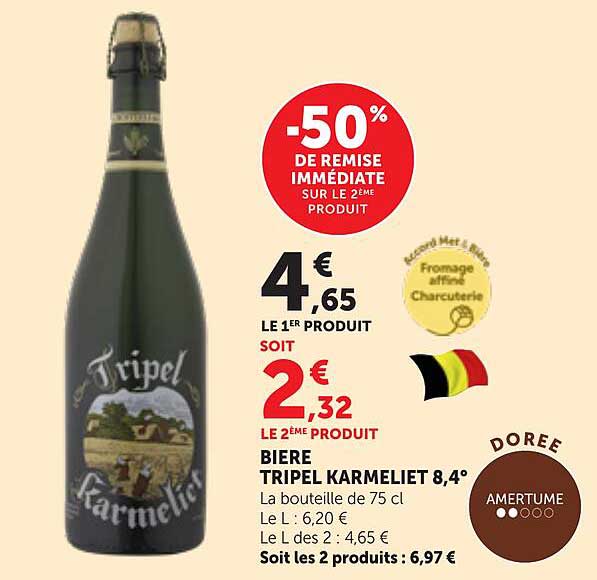 -50% DE REMISE IMMÉDIATE SUR LE 2ÈME PRODUIT