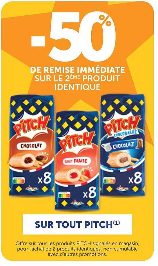 -50% DE REMISE IMMÉDIATE SUR LE 2ÈME PRODUIT IDENTIQUE