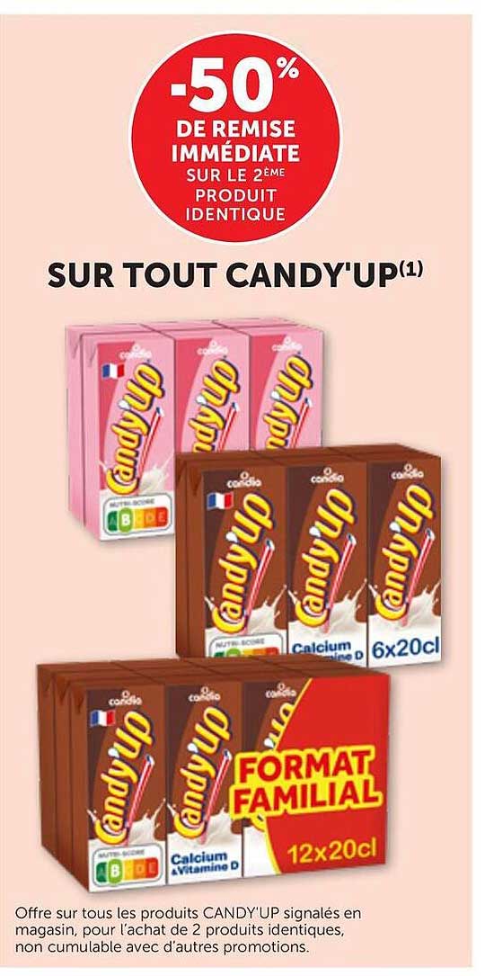 -50% DE REMISE IMMÉDIATE SUR LE 2ÈME PRODUIT IDENTIQUE