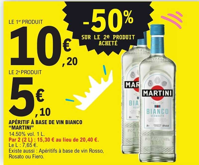 -50% sur le 2e produit acheté