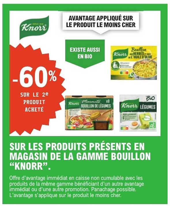 -60% SUR LE 2e PRODUIT ACHETÉ