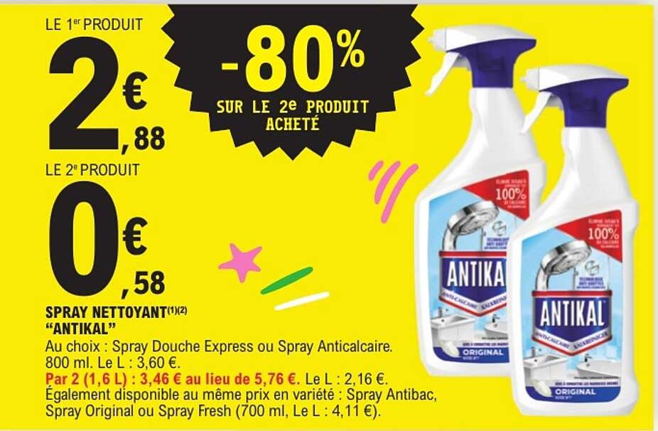 -80% SUR LE 2e PRODUIT ACHETÉ
