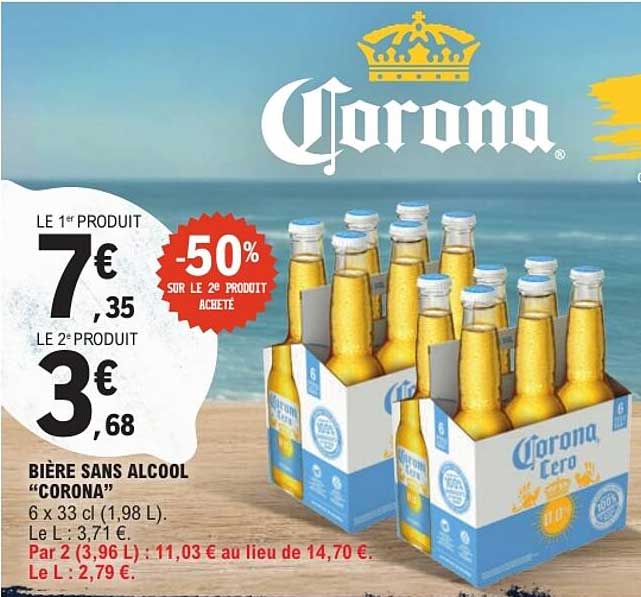 Bière sans alcool “Corona”