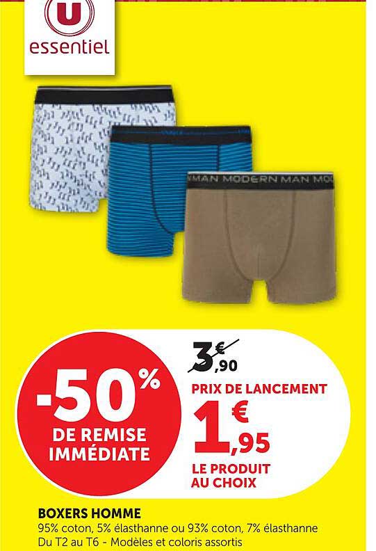 BOXERS HOMME