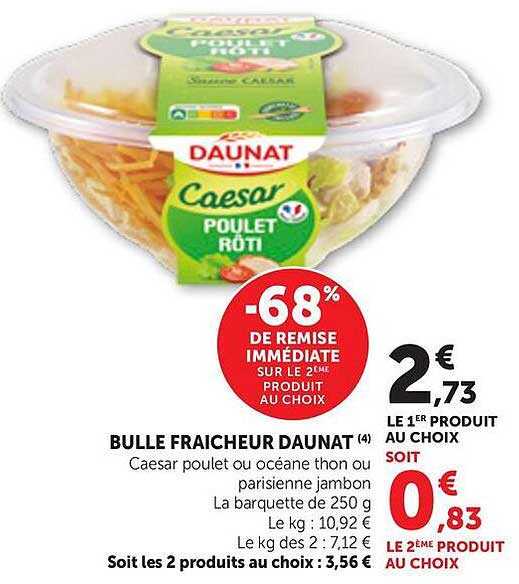 BULLE FRAICHEUR DAUNAT