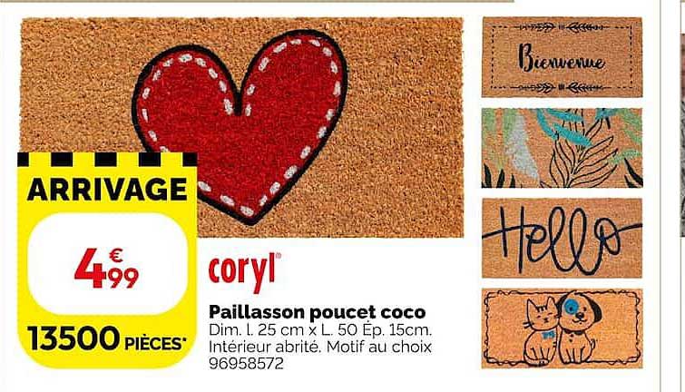 coryl' Paillasson poucet coco