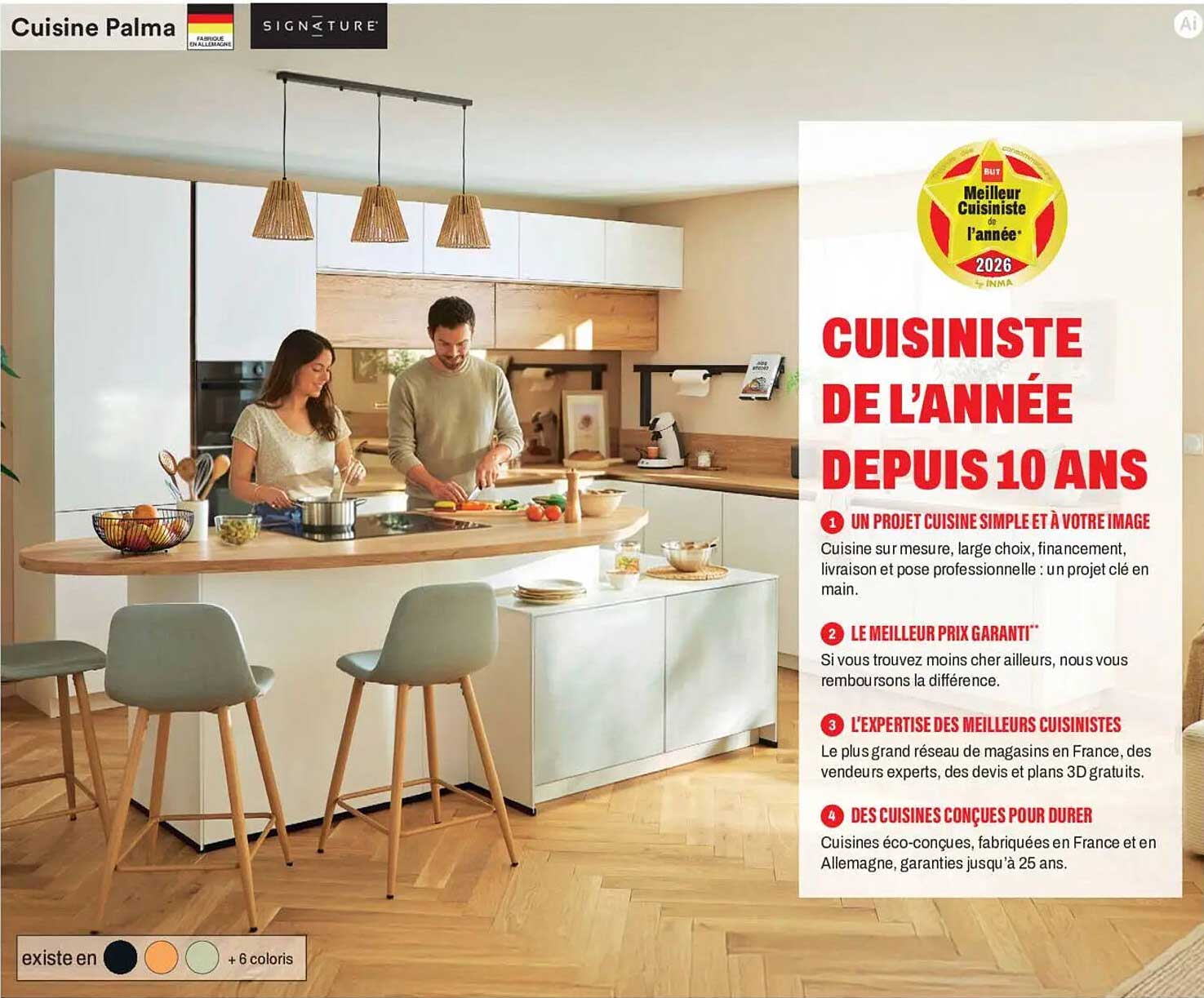 CUISINISTE DE L'ANNÉE DEPUIS 10 ANS