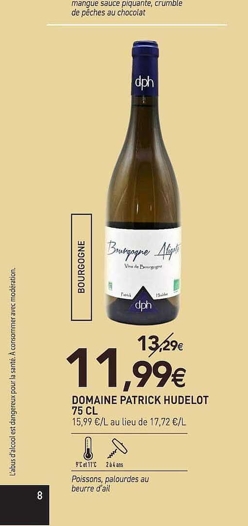 Domaine Patrick Hudelot 75 cl