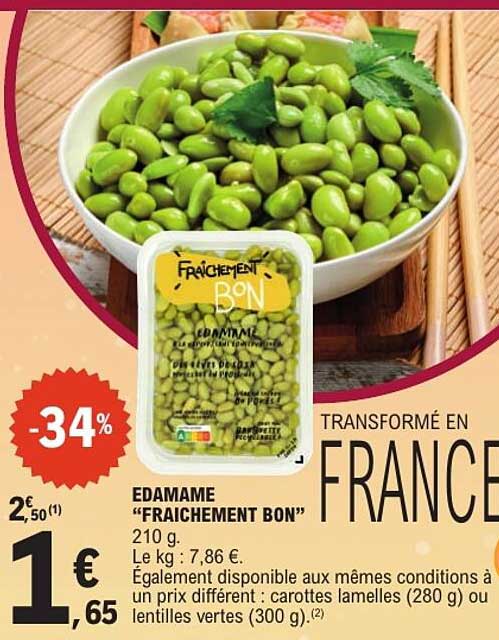 EDAMAME "FRAICHEMENT BON"