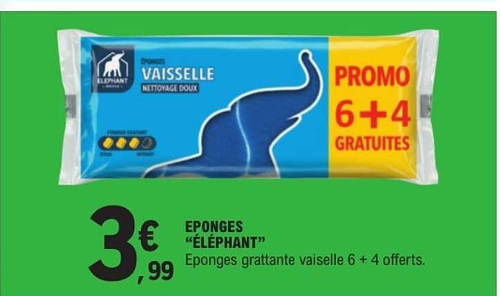 ÉPONGES “ÉLÉPHANT”