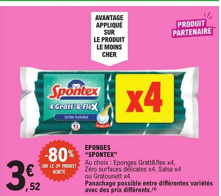 EPONGES “SPONTEX”