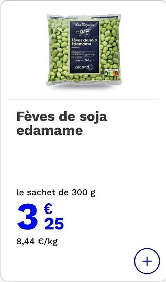 Fèves de soja edamame