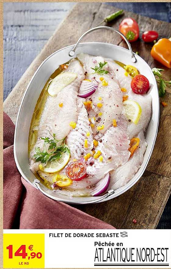 FILET DE DORADE SEBASTE