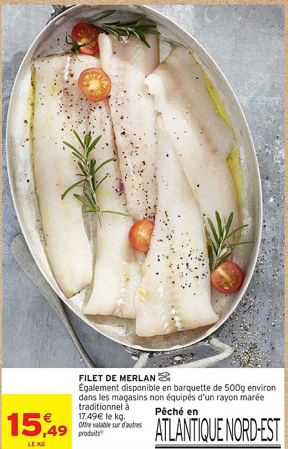 FILET DE MERLAN