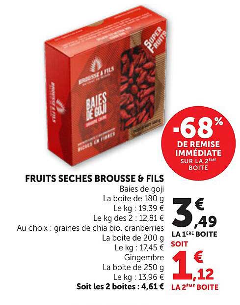 FRUITS SECHES BROUSSE & FILS