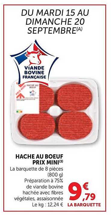 HACHE AU BOEUF PRIX MINI