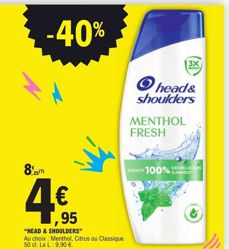 “HEAD & SHOULDERS”