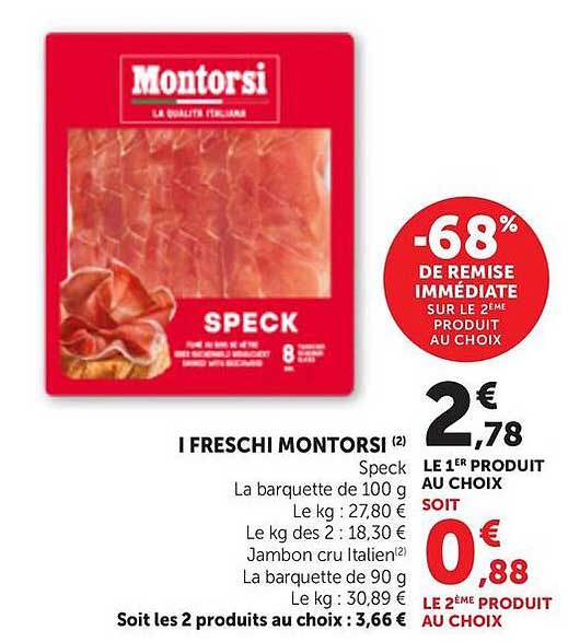 I FRESCHI MONTORSI Speck