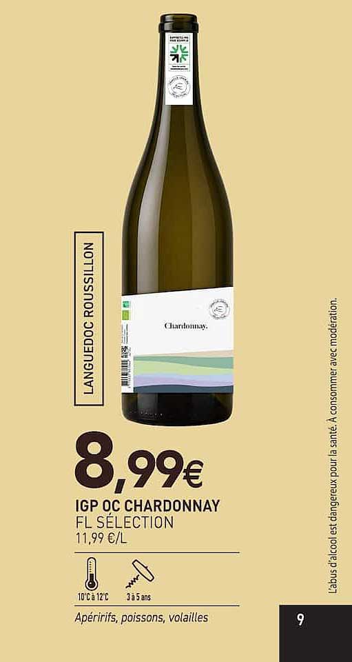 IGP OC CHARDONNAY FL SÉLECTION
