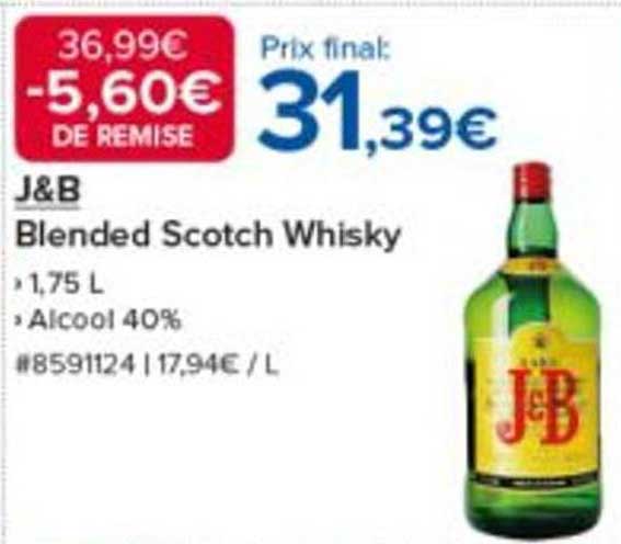 J&B Blended Scotch Whisky