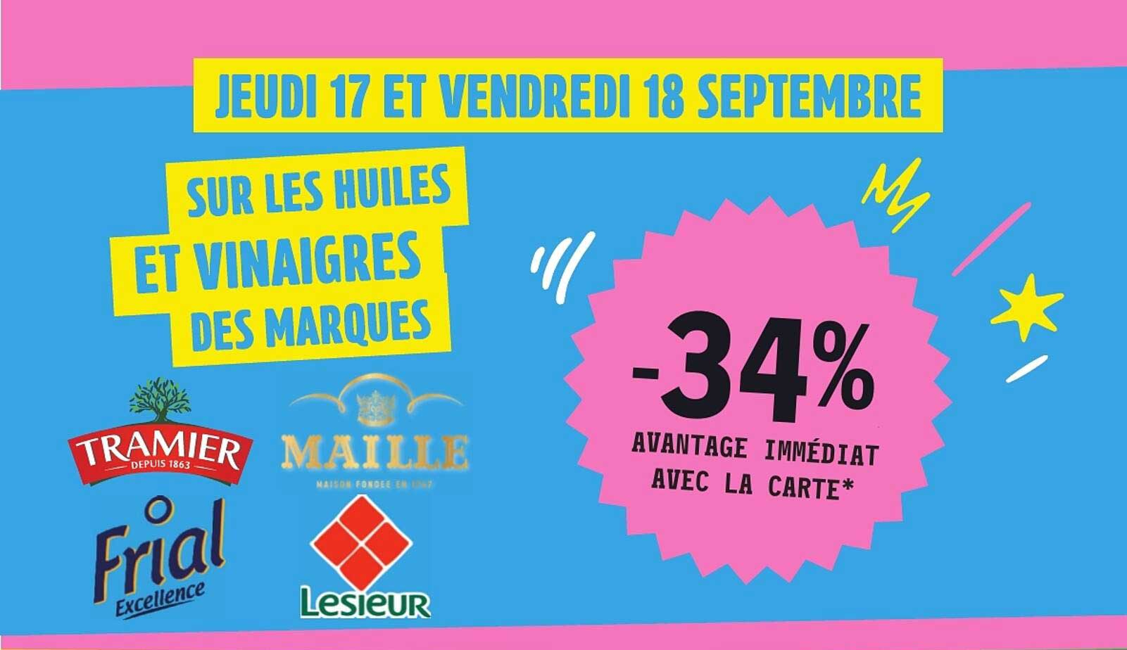JEUDI 17 ET VENDREDI 18 SEPTEMBRE