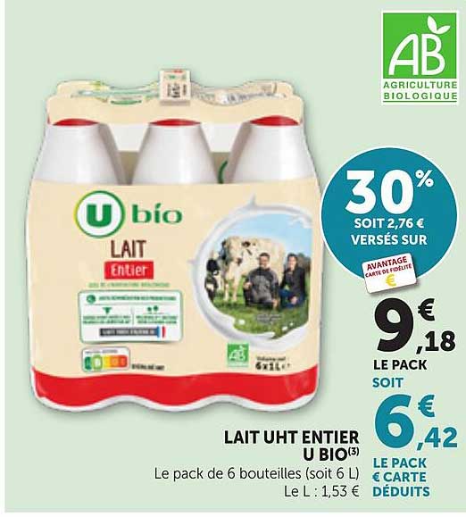 LAIT UHT ENTIER U BIO (3)