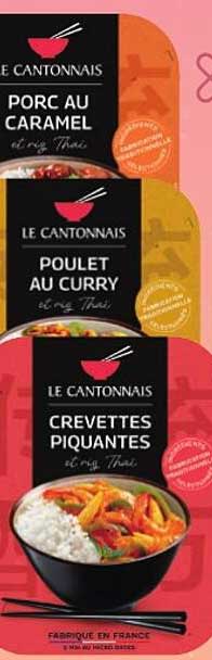 LE CANTONAIS PORC AU CARAMEL