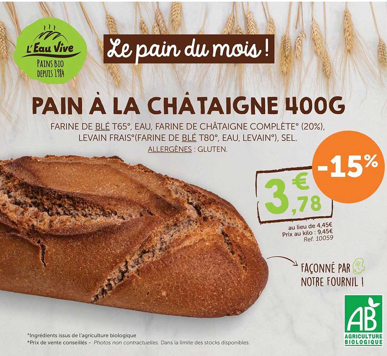 Le pain du mois !