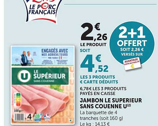 LE SUPERIEUR SANS COUENNE U