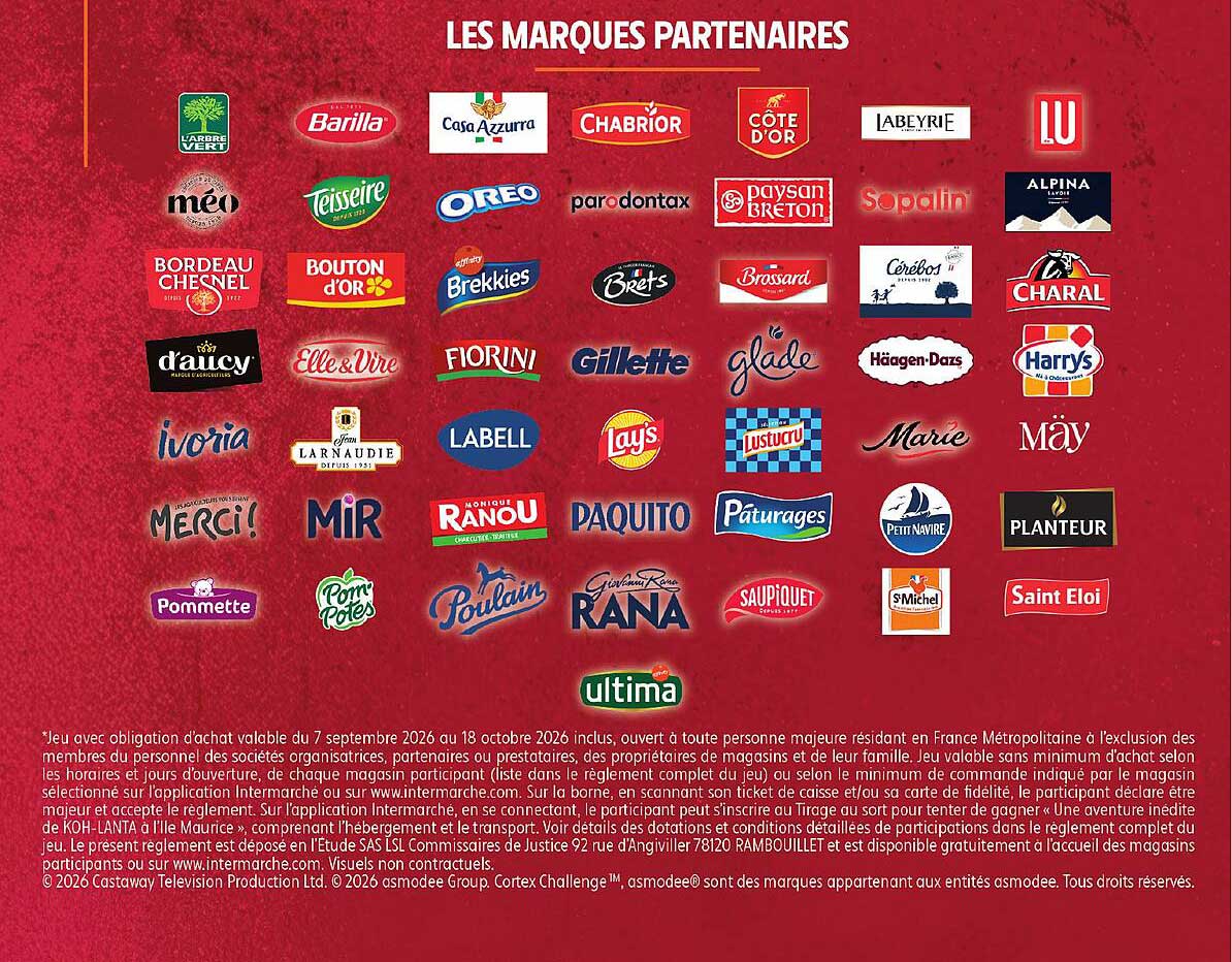 LES MARQUES PARTENAIRES