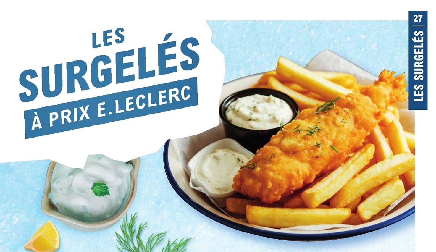 LES SURGELÉS À PRIX E. LECLERC