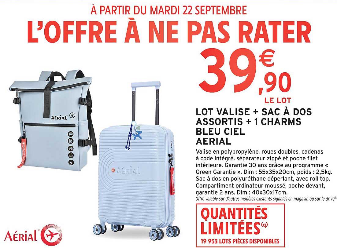 L’OFFRE À NE PAS RATER