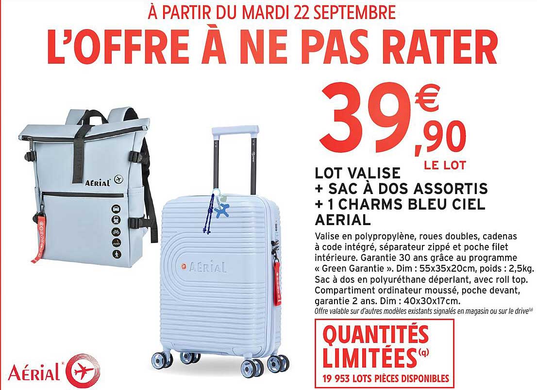 L’OFFRE À NE PAS RATER