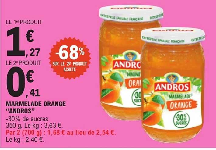 MARMELADE ORANGE “ANDROS”