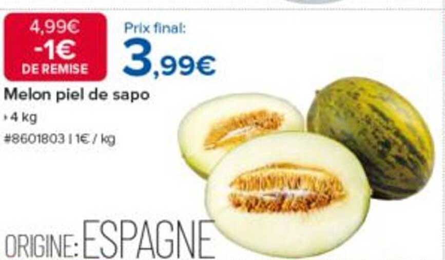 Melon piel de sapo