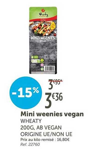 Mini weenies vegan