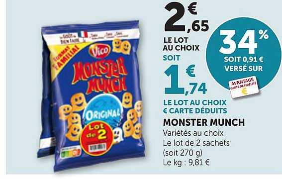 MONSTER MUNCH