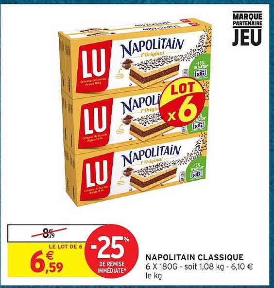 NAPOLITAIN CLASSIQUE