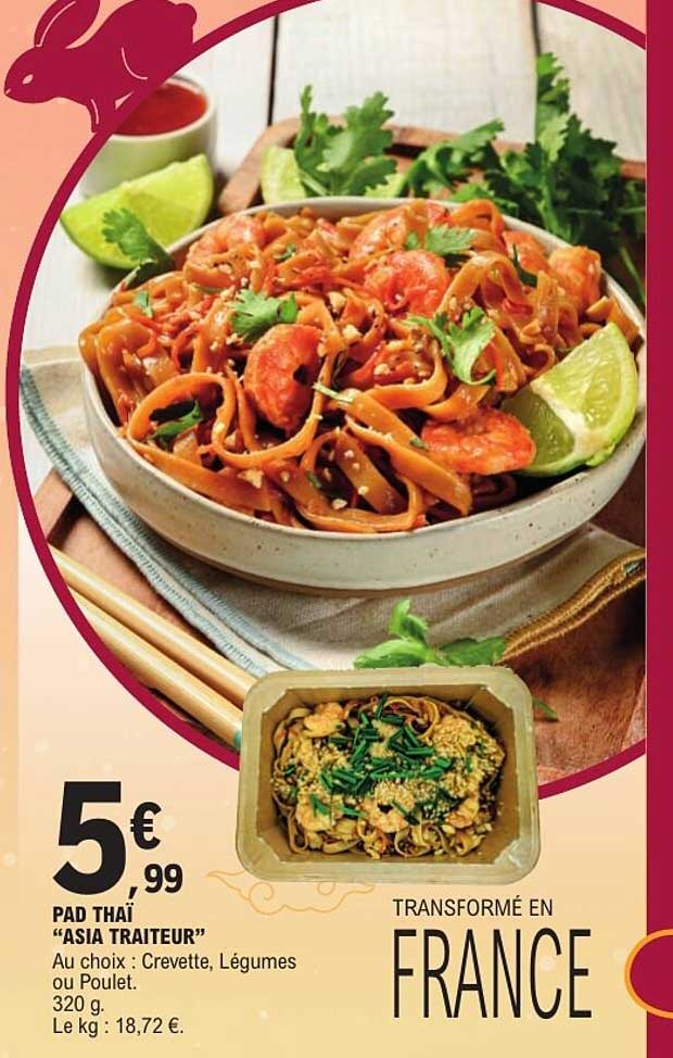 PAD THAÏ “ASIA TRAITEUR”