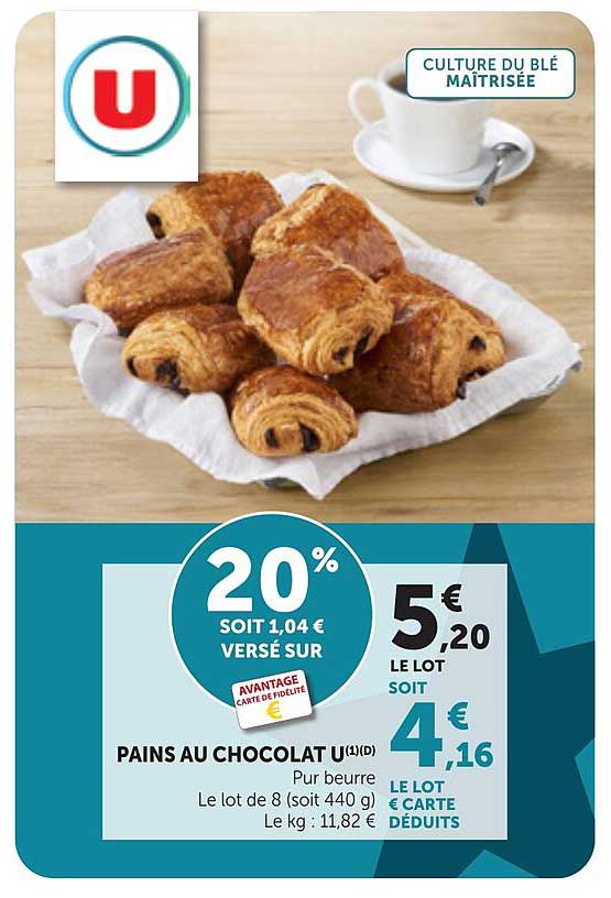 PAINS AU CHOCOLAT U (1)(D)