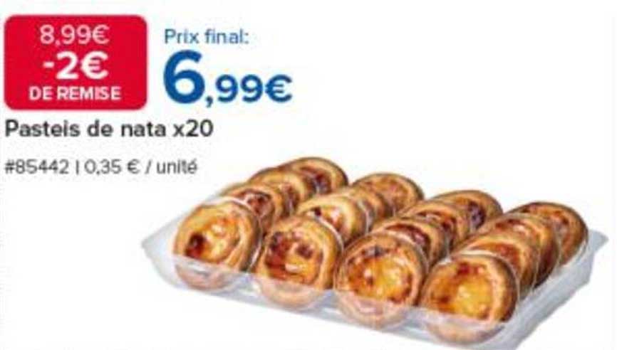 Pasteis de nata x20