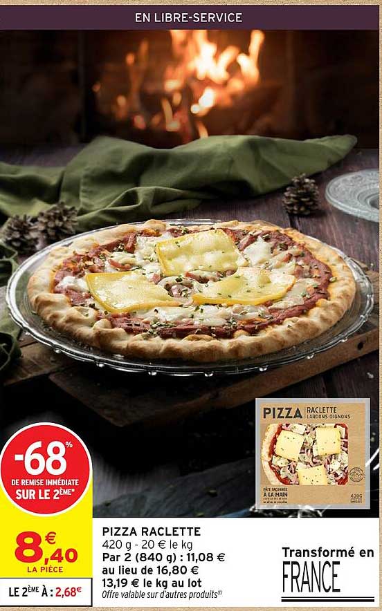 PIZZA RACLETTE
