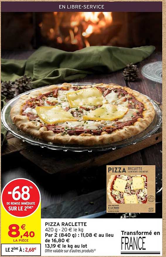 PIZZA RACLETTE
