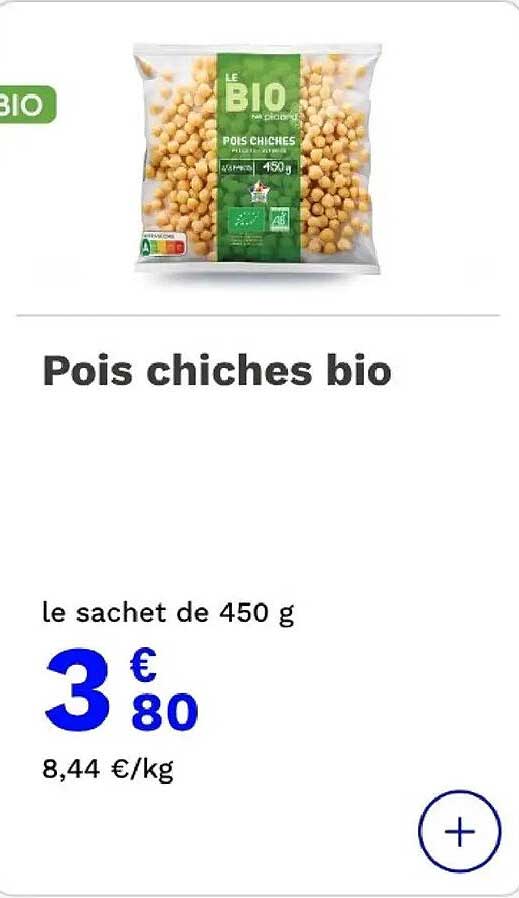 Pois chiches bio