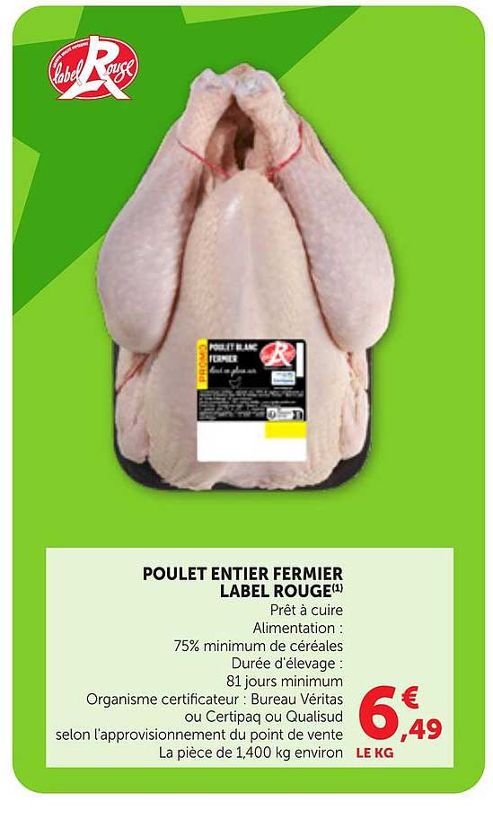 POULET ENTIER FERMIER LABEL ROUGE(1)