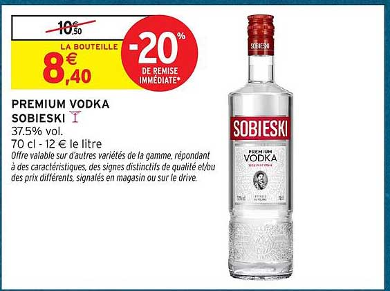PREMIUM VODKA SOBIESKI