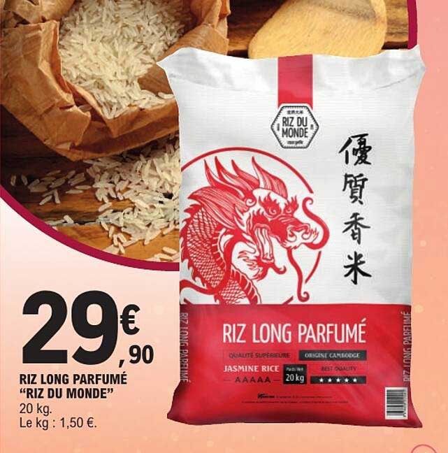 RIZ LONG PARFUMÉ “RIZ DU MONDE”