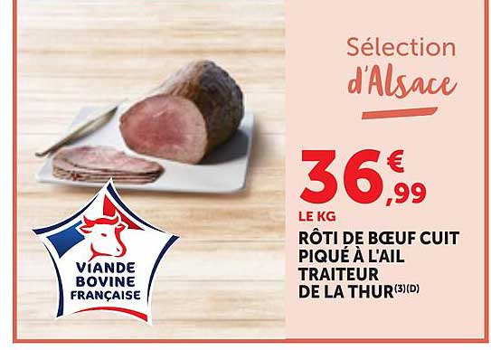 RÔTI DE BŒUF CUIT PIQUÉ À L'AIL TRAITEUR DE LA THUR(3)(D)