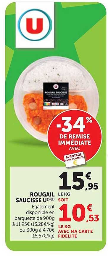 ROUGAIL SAUCISSE U(3)E